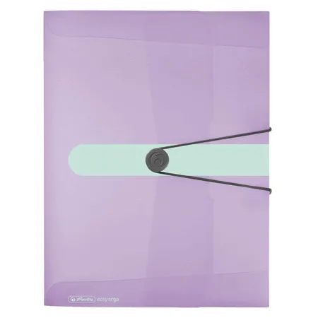 Herlitz Sammelbox PP A4 40mm transparent flieder