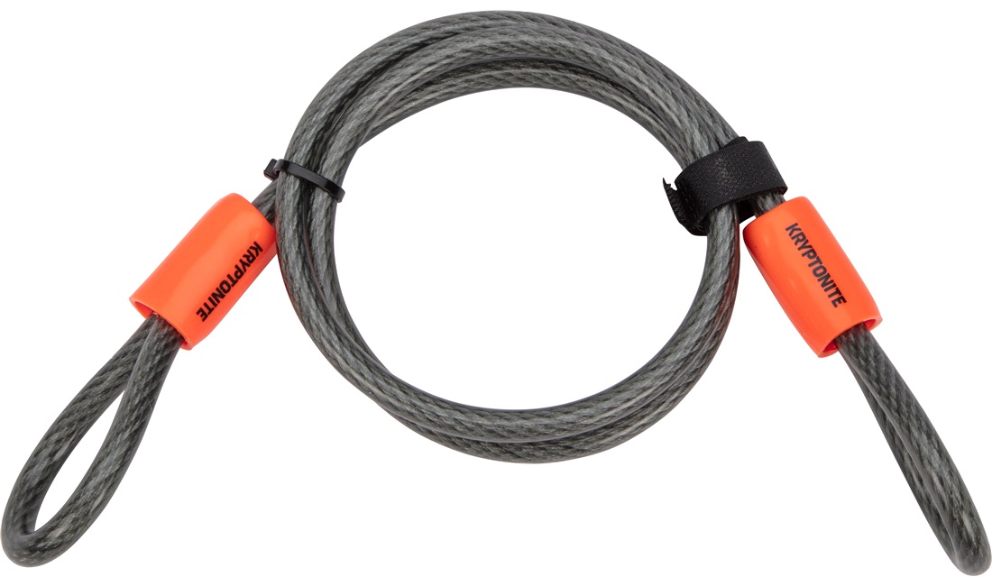Kryptonite bøjlelås Evolution mini 7 med 120cm wire. forsikringsgodkendt