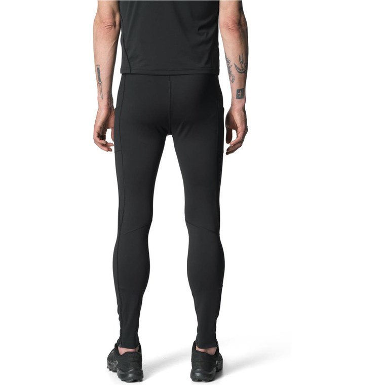Houdini M's Pace Trail Tights True Black