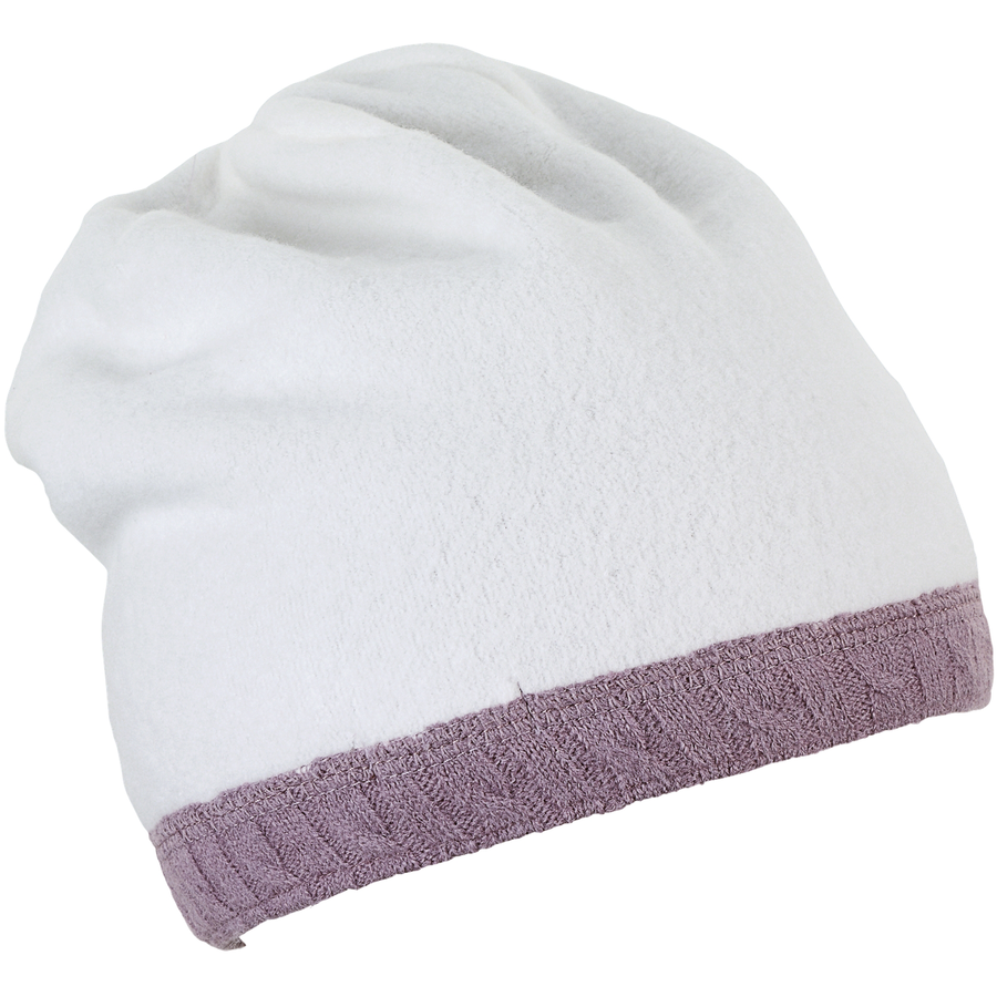 Sterntaler Slouch-Beaniee Zopfmuster lila