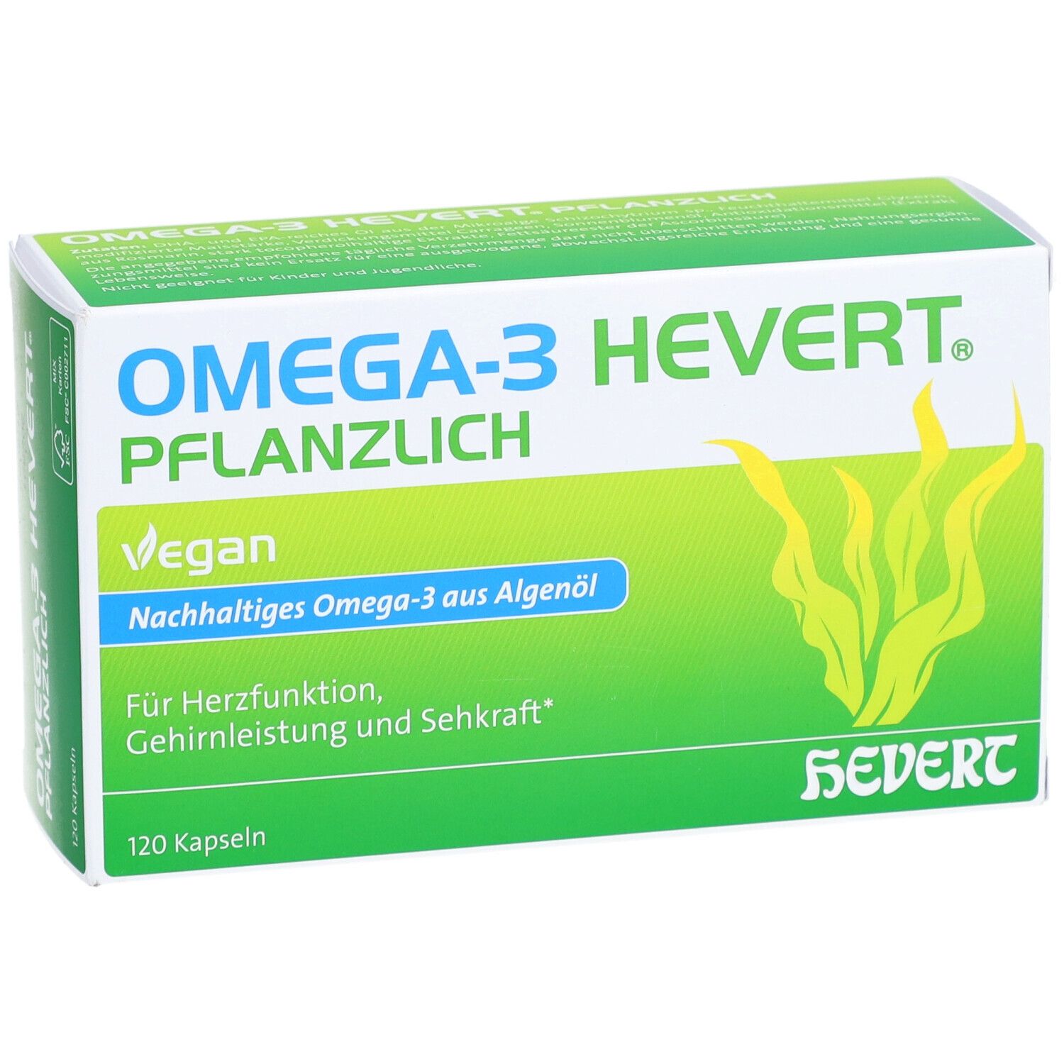 OMEGA-3 HEVERT pflanzlich Weichkapseln