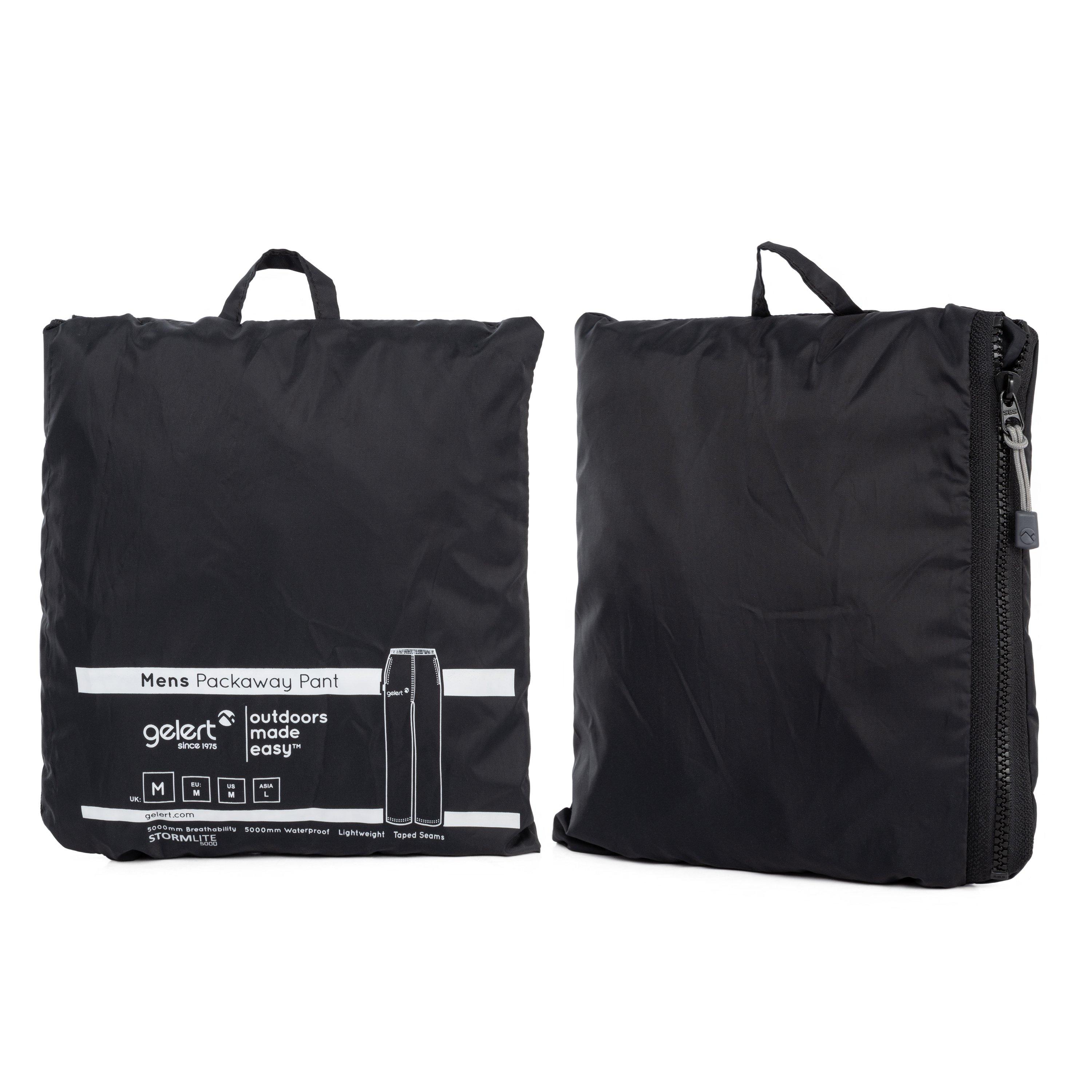 Gelert Mens Packaway Waterproof Trousers