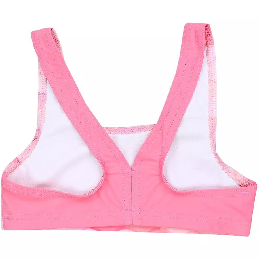 Aquarti Mädchen Sport Bikini Racerback Bustier & Bikinislip rosa