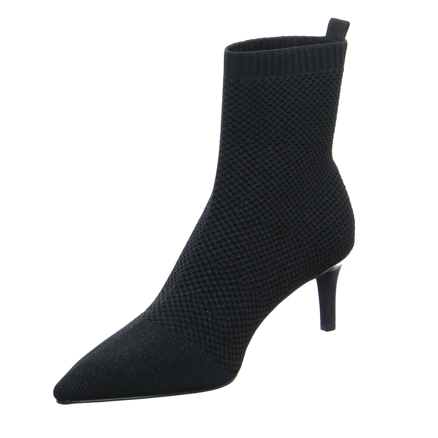 LA STRADA Stiefelette Schwarz Textil