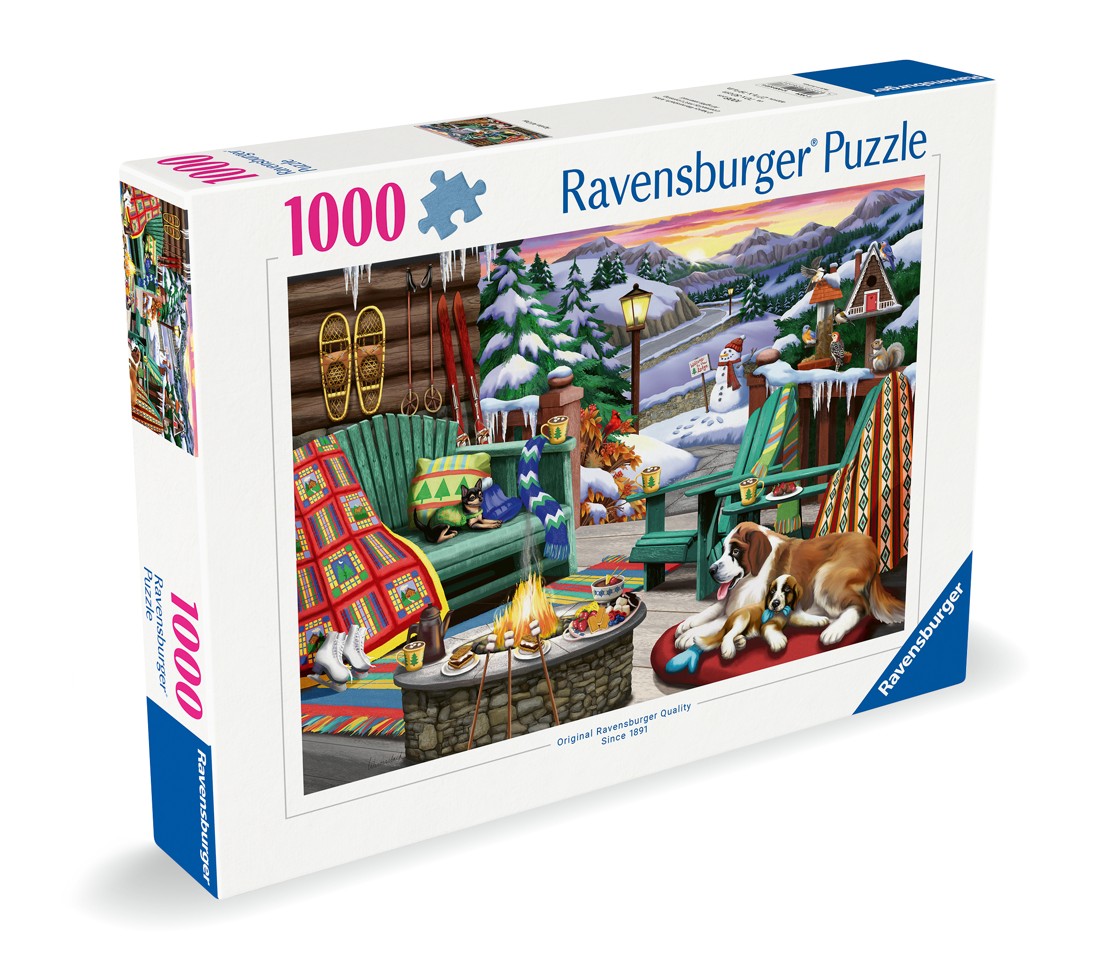 Ravensburger - Puslespil Aprés All Day 1000 brikker