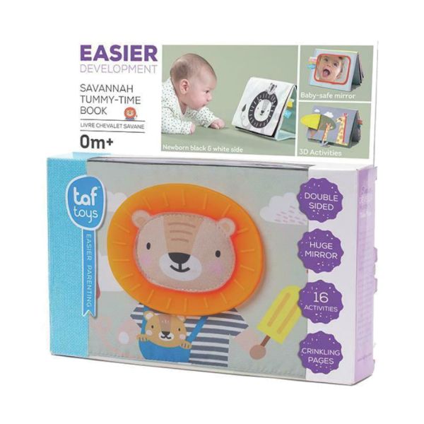 Taf Toys Babyboekje Tummy-Time Savannah
