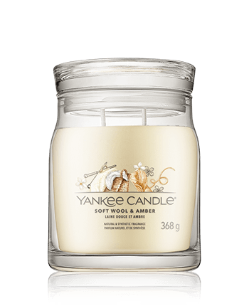Yankee Candle Signature Soft Wool & Amber 368g