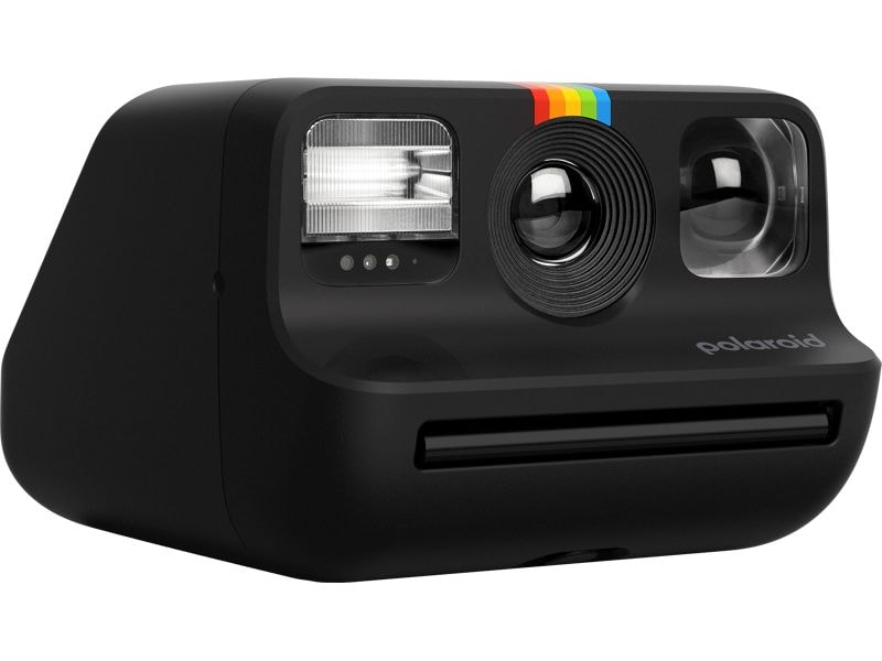 Polaroid Fotokamera Go Gen 2.0 Schwarz Ultrakompakte Sofortbildkamera im Retro-Stil