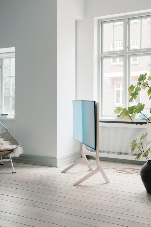 Pedestal Hopper tv-standaard Black Oak