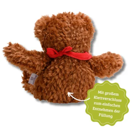 welliebellies® Wärmekuscheltier Bär