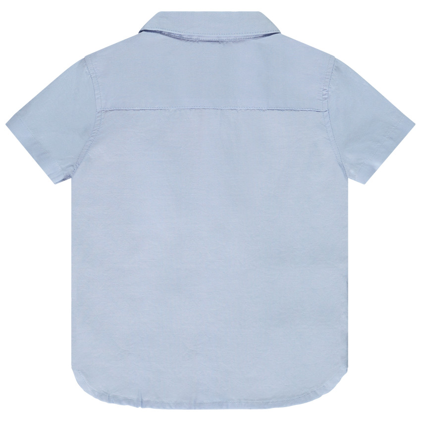 Chemise manches courtes uni pour bébé garçon
