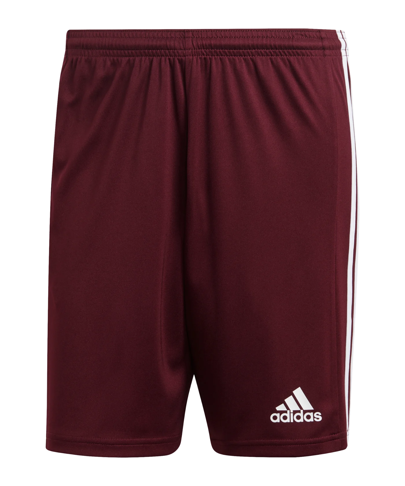 adidas Squadra 21 Short Dunkelrot Weiss