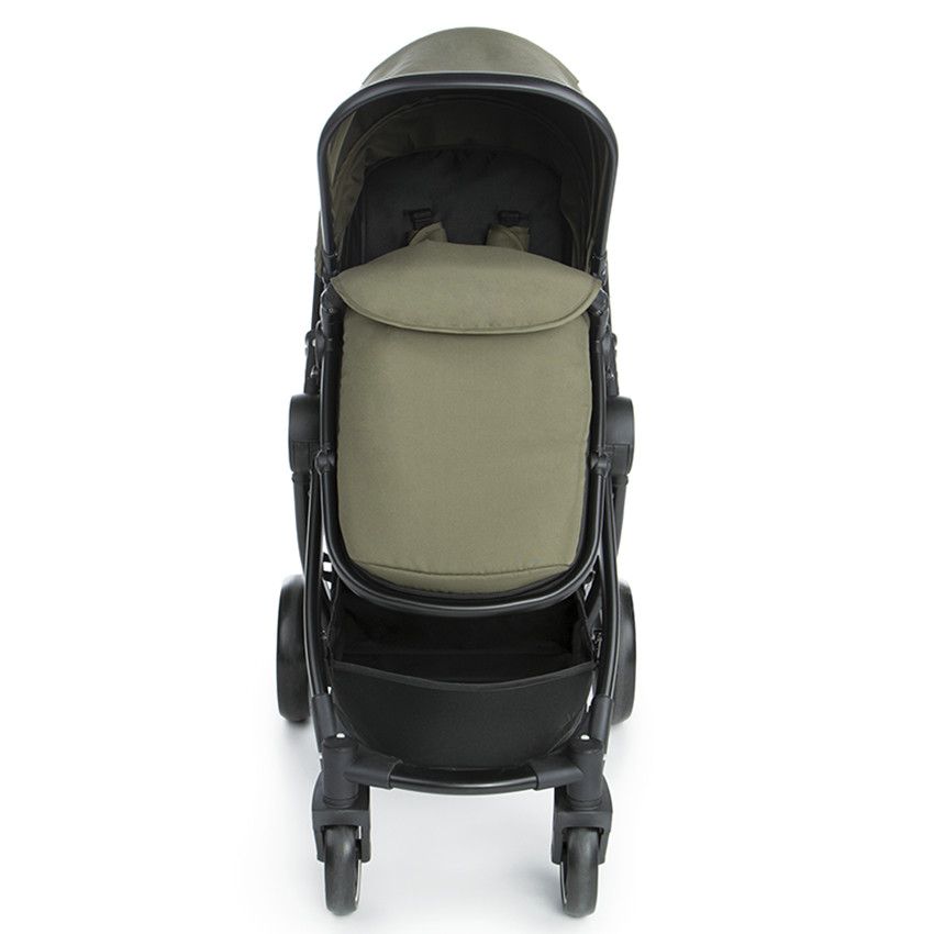 Poussette trio combinée Théa - Kaki - Ecru