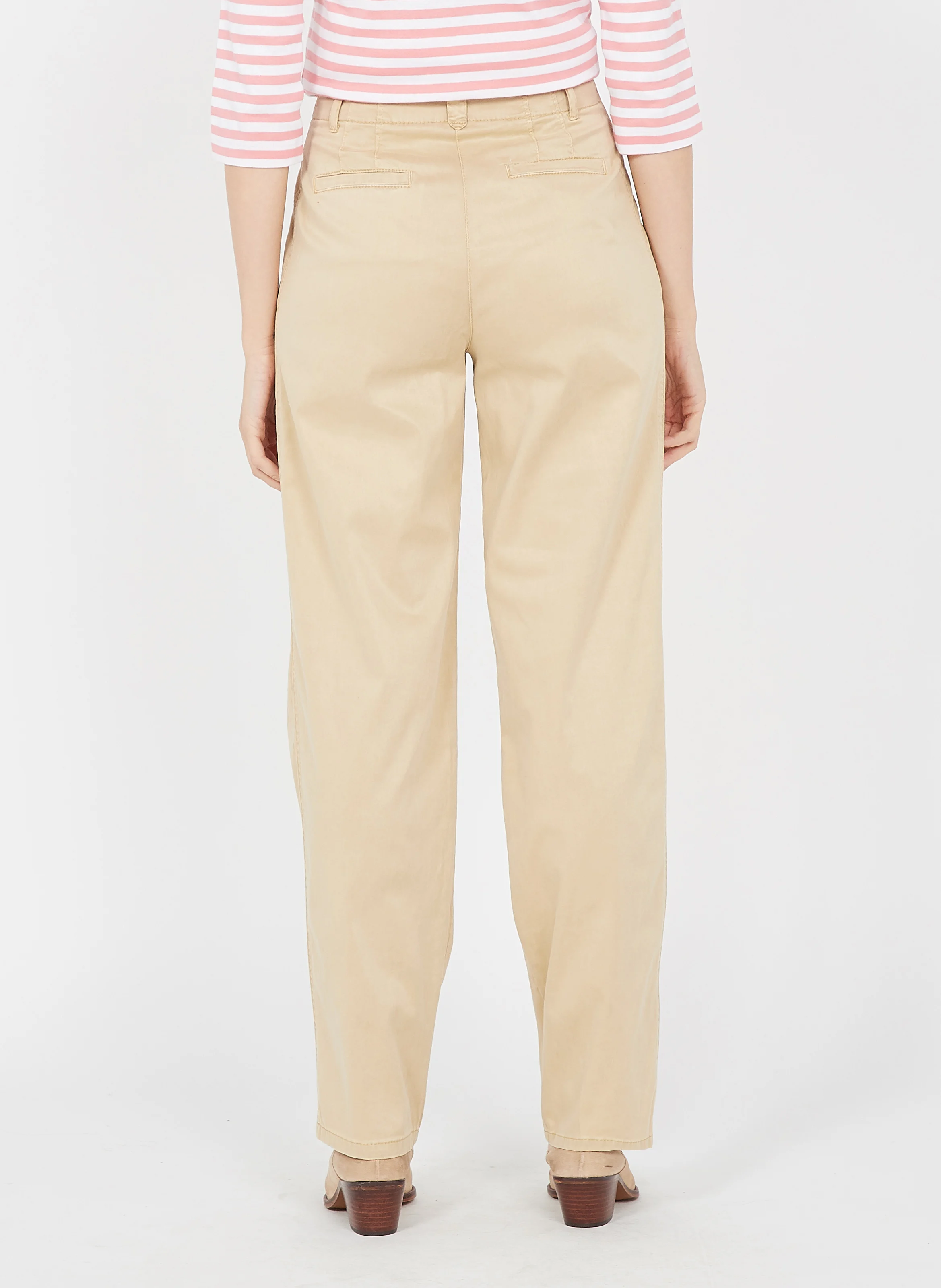 FAGOTTO - Pantalon à pinces| Beige
