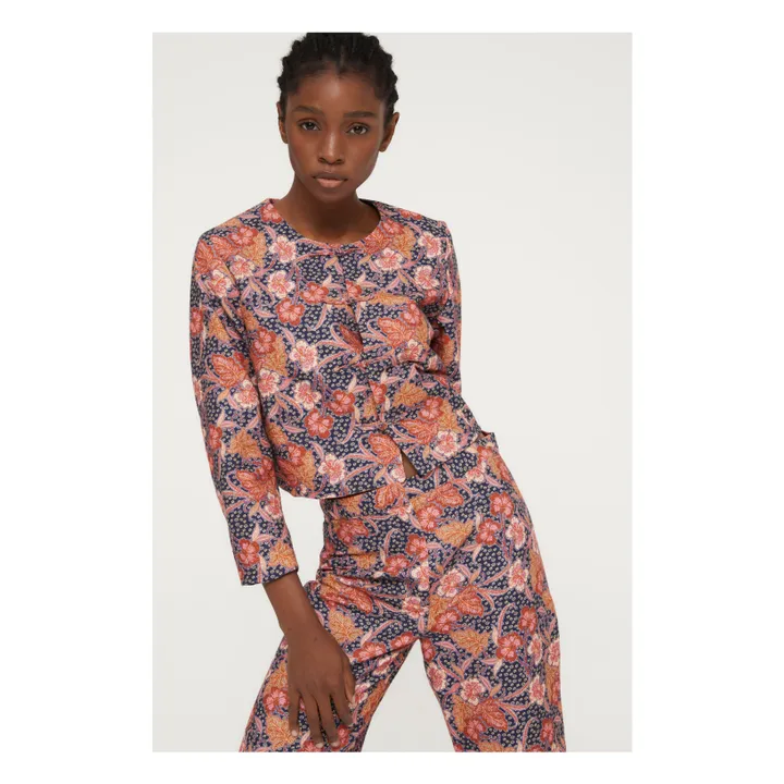 Sophie + Lucie Veste Fleurie | Ocre