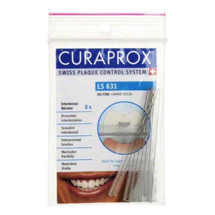 Curaprox LS 631 Interdentalbürste ex. / extra fein, 8 St