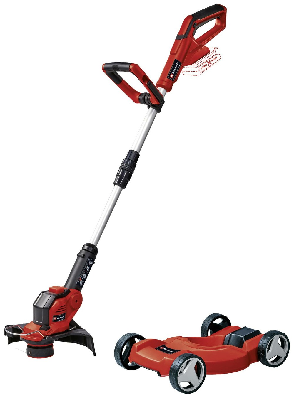 Coupe-bordures power x-change ge-ct 18 li tc-solo - sans batterie ni chargeur