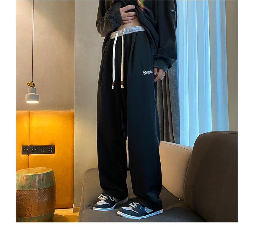 Priam - Joggingbroek met trekkoord en tekst