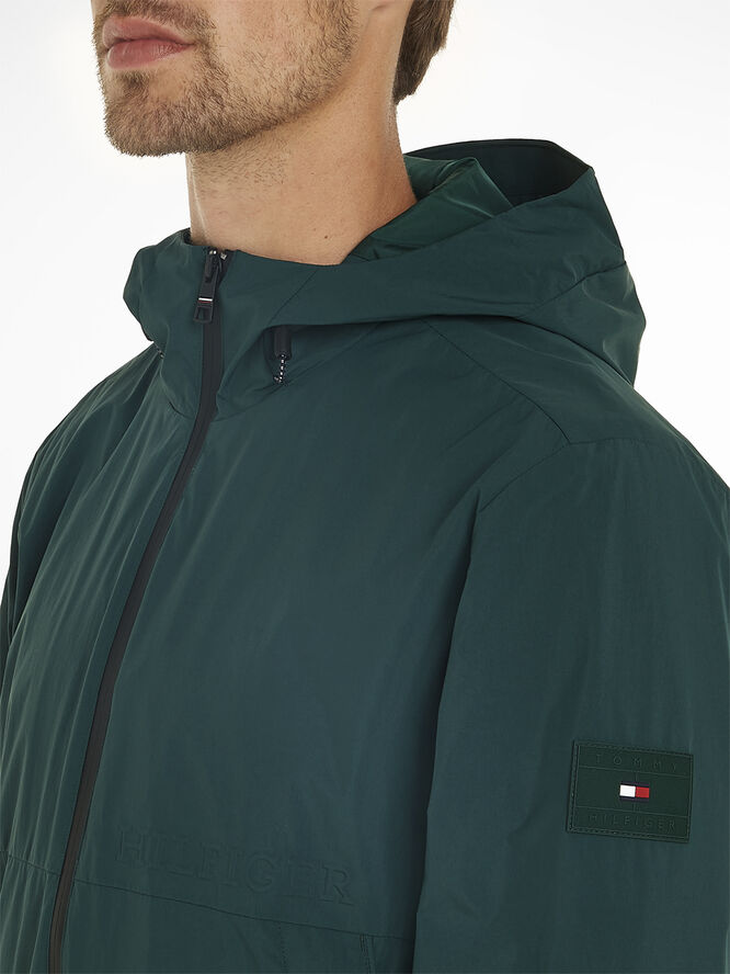 Tommy Hilfiger PORTLAND HOODED JACKET Hunter