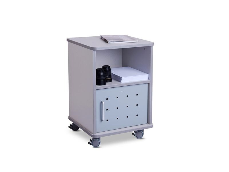 Rocada Multifunktionaler Wagen Rocada Mobiler Bürowagen mit 2 Fächern, ideal für Drucker und Zubehör