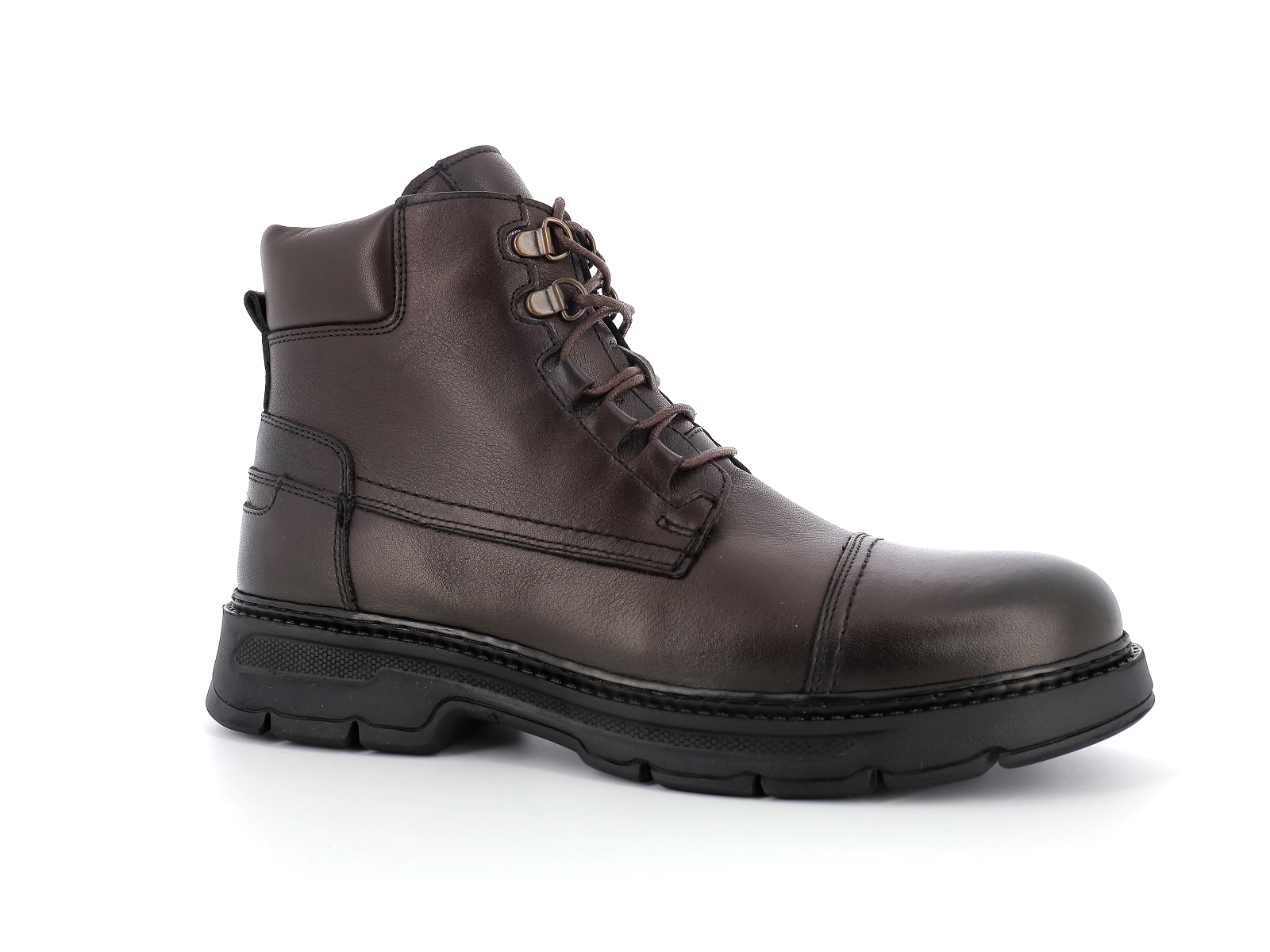 Komcero-GD-0593-7824 Cuir Marron Foncé