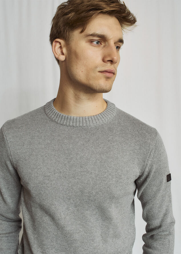 Bruun & Stengade BS Azure Regular Fit Knitwear Grey