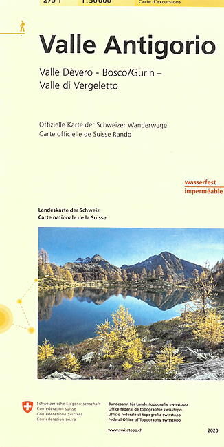 BUNDESAMT - 275T VALLE ANTIGORIO ECHELLE 1 50 000