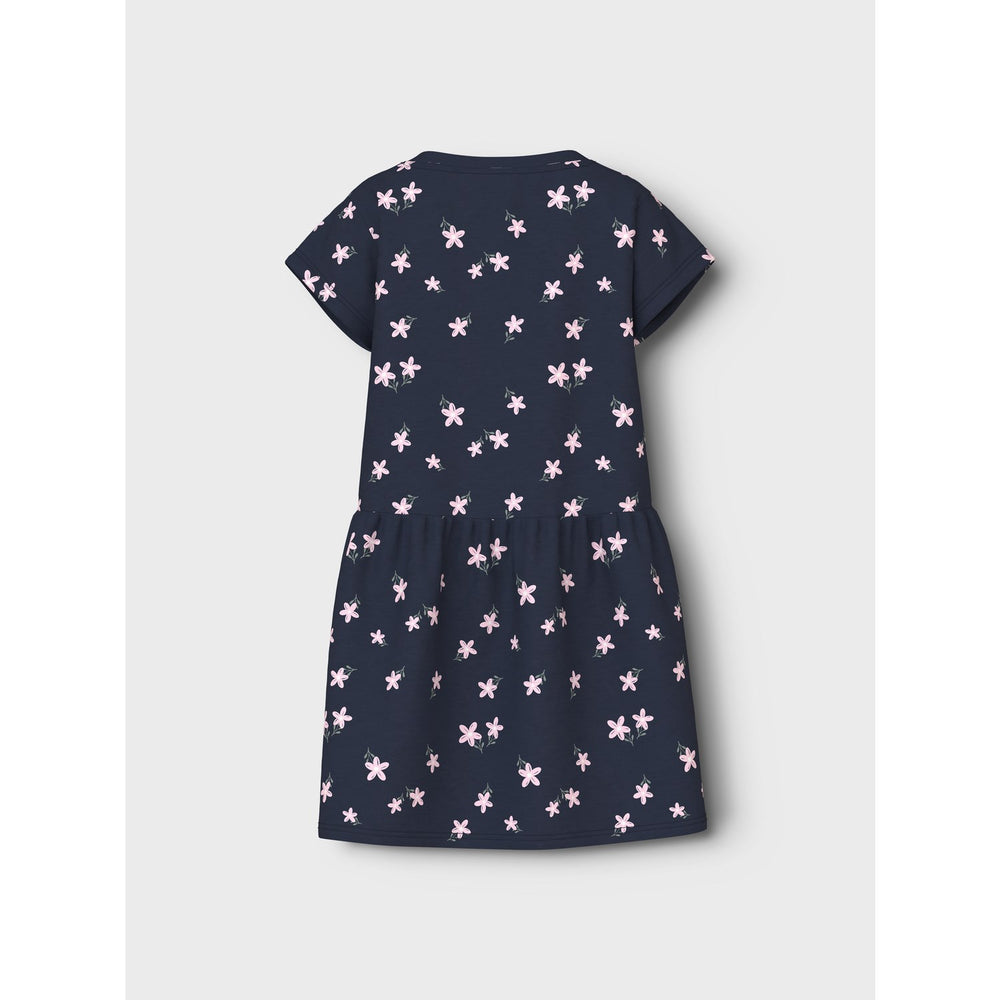 Køb Name It Navy Blazer Flowers Vilinse Kjole