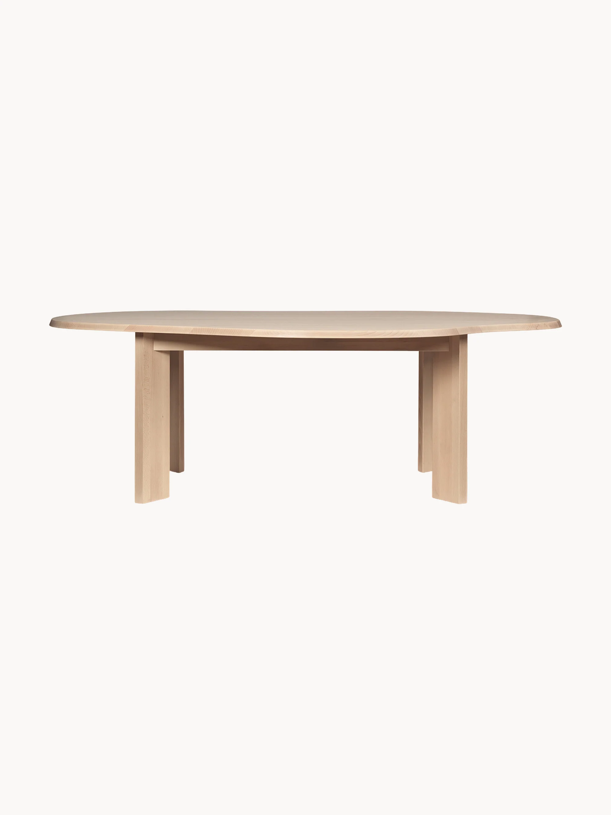 Eettafel Tarn van beukenhout, 220 x 119 cm