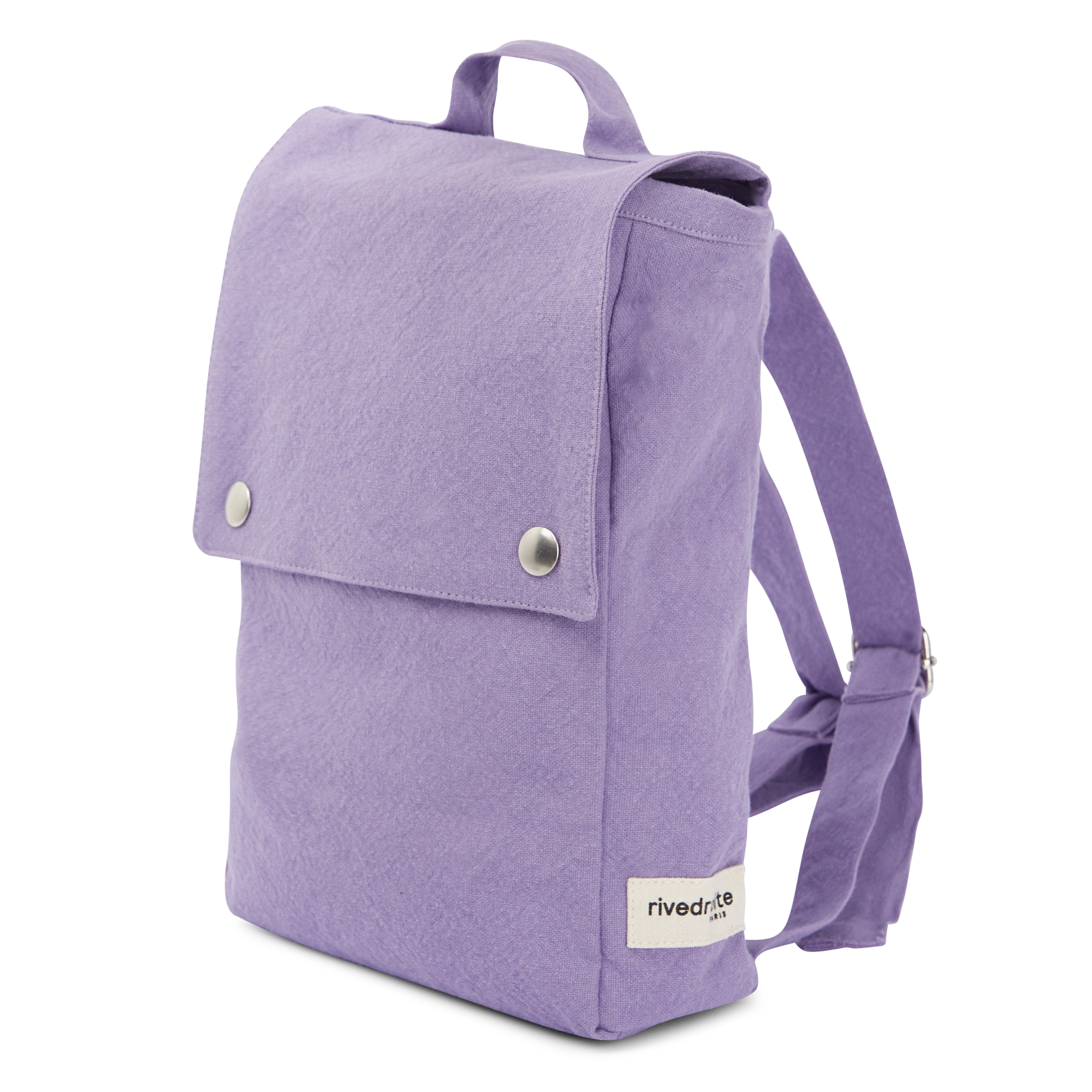 MINIMES - Sac à dos enfant en coton recyclé - 15 ANS - EDITION LIMITEE | Violet