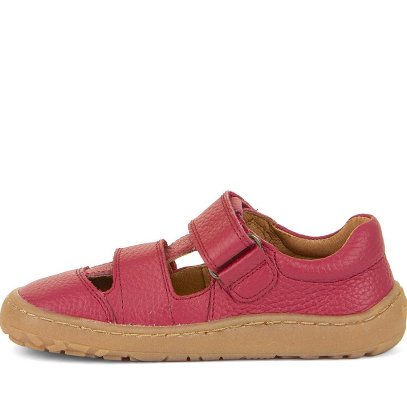 Froddo Froddo Barefoot Sandales Deux Scratchs Rouge