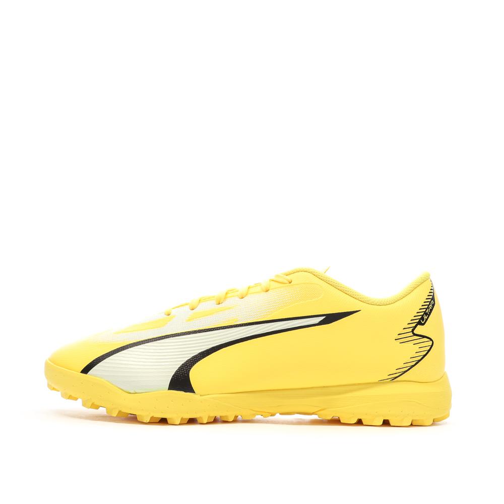 Puma Chaussures de Foot Jaunes Homme Puma Ultra Play TT