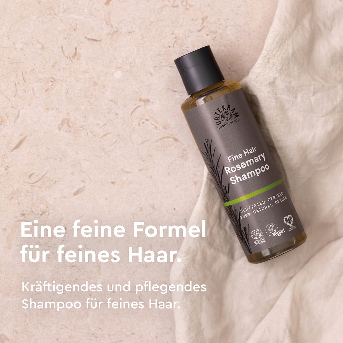 URTEKRAM  Rosemary Shampoo, 250 ml