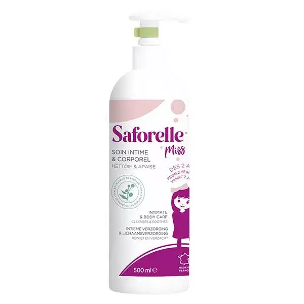 Saforelle Care & Hygiene Miss Cuidado Íntimo e Corporal 500ml