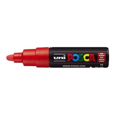 Posca - Marqueur peinture pointe large - rouge