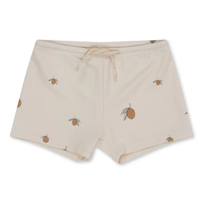 Konges Sløjd Short de Bain Aster Fibres Recyclées | Ecru