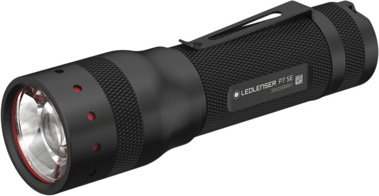 Outdoor diverse Led Lenser P7 SE Lommelygte Sort