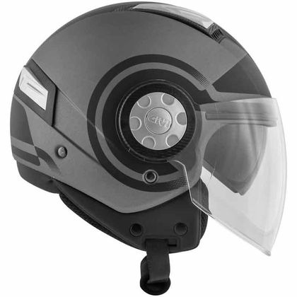 Casque Givi 11.1 AIR JET - R ROUND COLOR - Gris / Noir