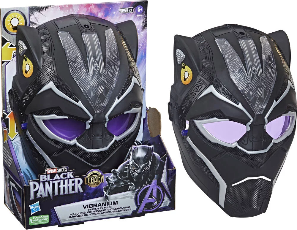 MARVEL - AVENGERS - DEGUISEMENT - BLACK PANTHER - MASQUE ELECTRONIQUE VIBRANIUM