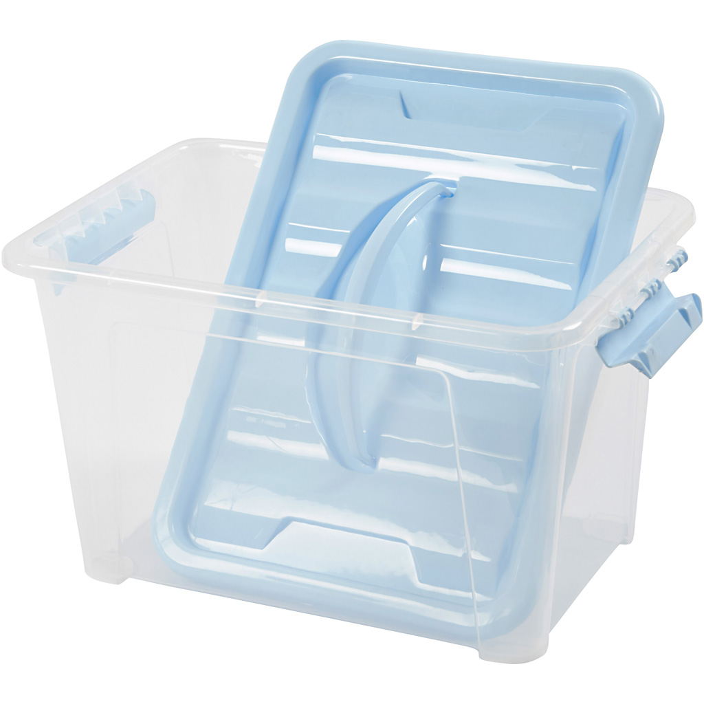 Hobbybox Blauw met Creatieve Materialen, 1st.