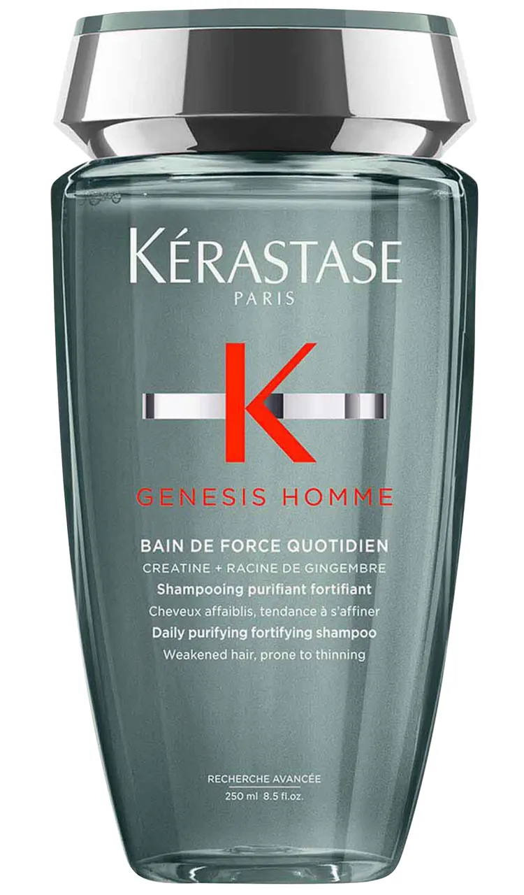 Kérastase Shampoing purifiant Bain de Force quotidien Genesis Homme-250 ml