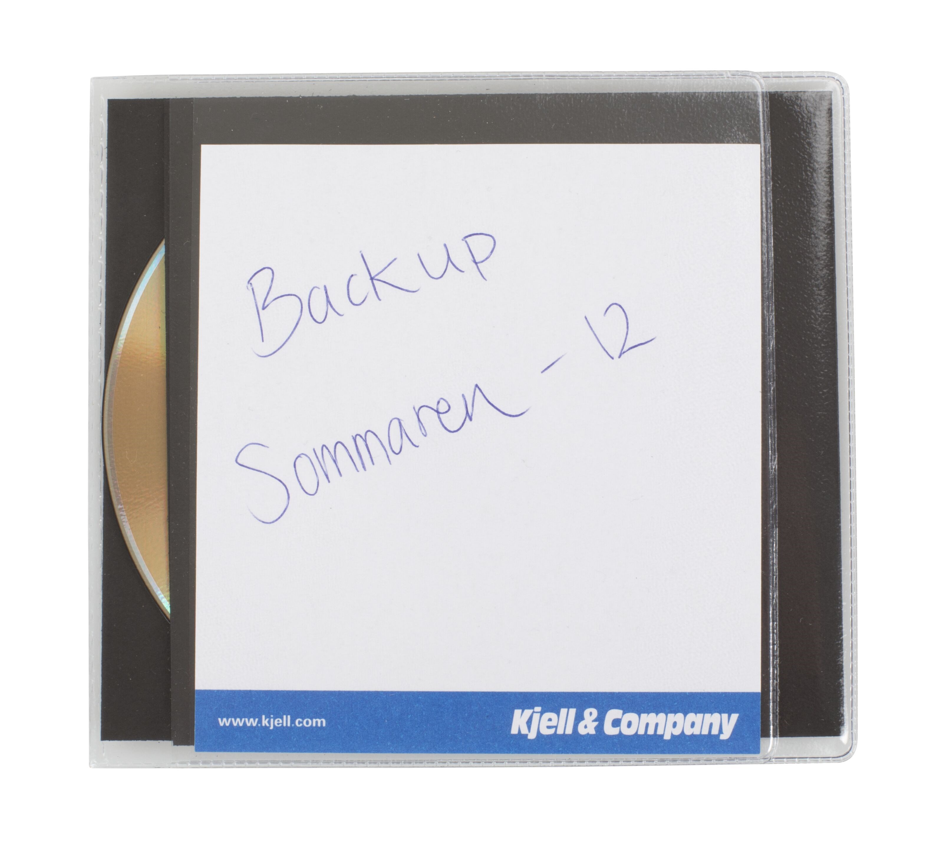 CD-lomme dobbel med karbonpapp 25-pk.