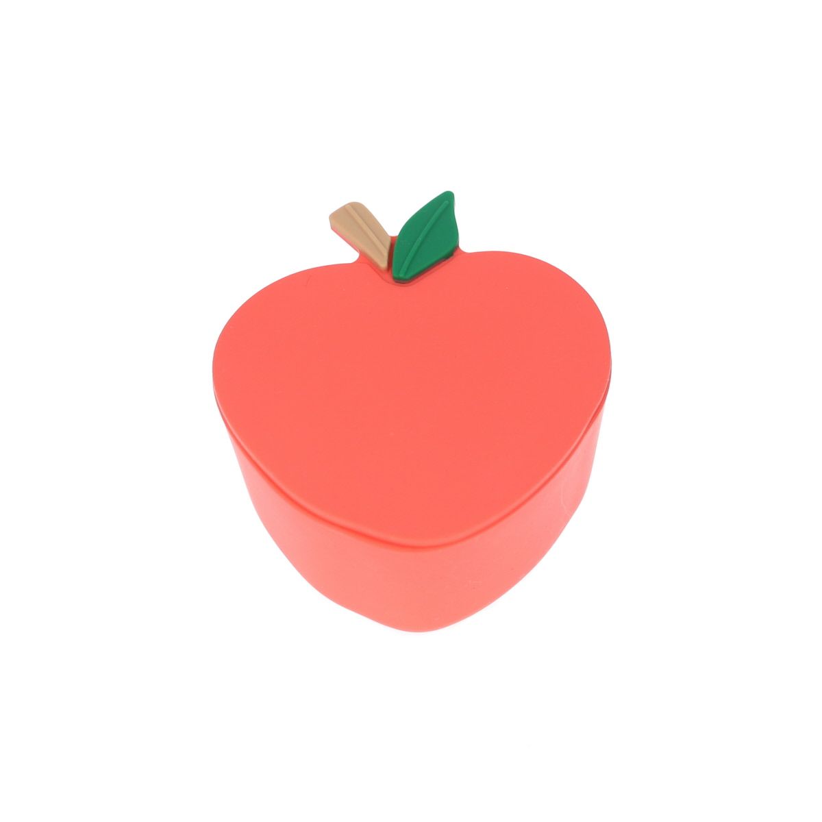 Boîte à goûter en silicone pomme Pause goûter