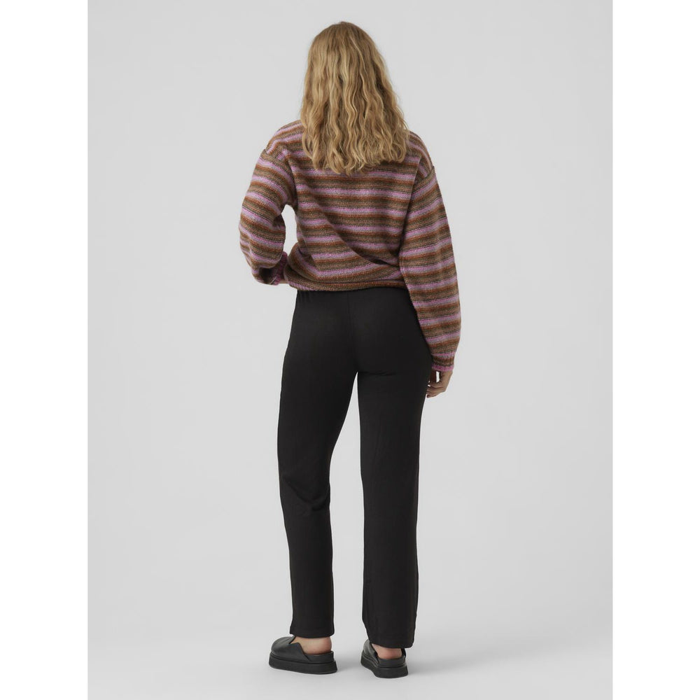 Køb Vero Moda Maternity Black Vmmella Wide Flared Bukser Jrs Noos
