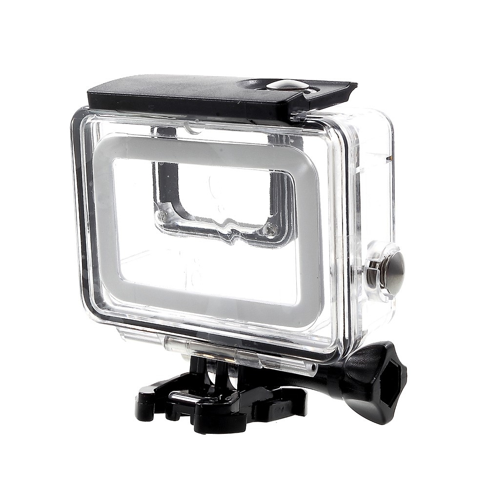GoPro Hero 7 Black / 6 Black / 5 / 5 Black Unterwasser Case (45m) Taucher Schutzgehäuse - Transparent