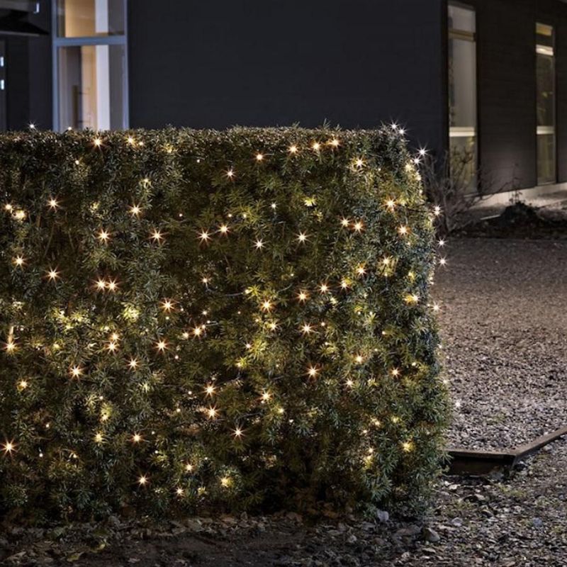 Kerstverlichting - Lichtsnoer - Zwart - Kunststof - 80 LED Lampjes - 8,4 Meter