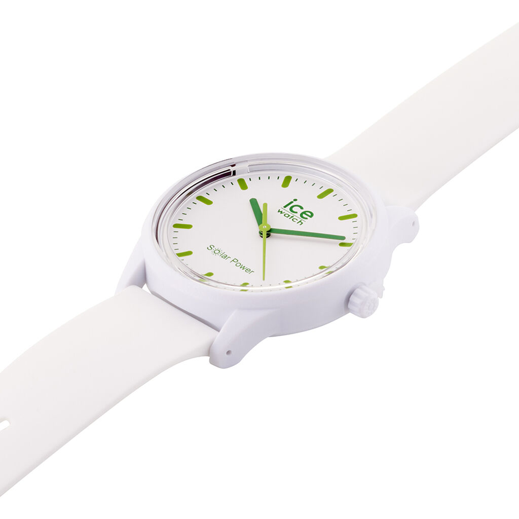 Montre Ice Watch Solar Power Blanc