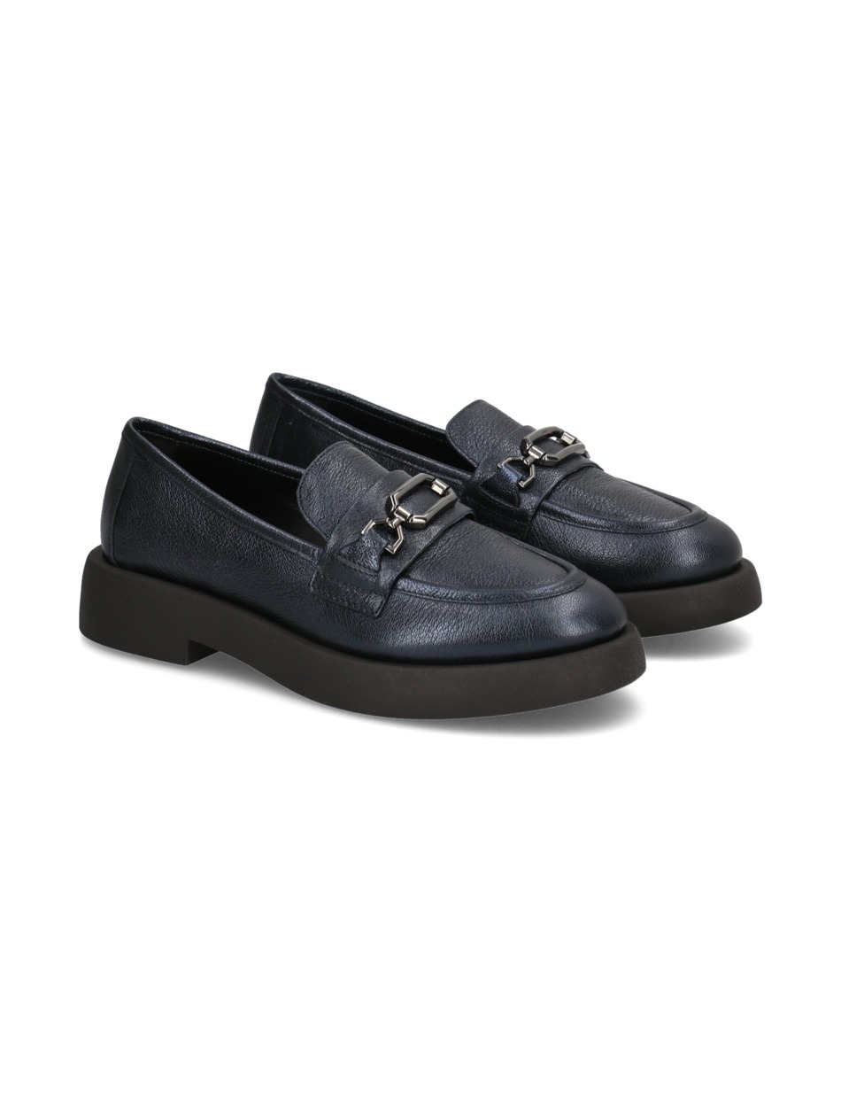 Glattleder Slipper