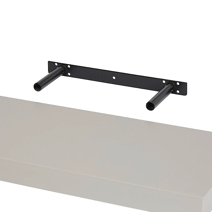 Tablette murale avec fixation invisible Form Cusko gris taupe 60 cm