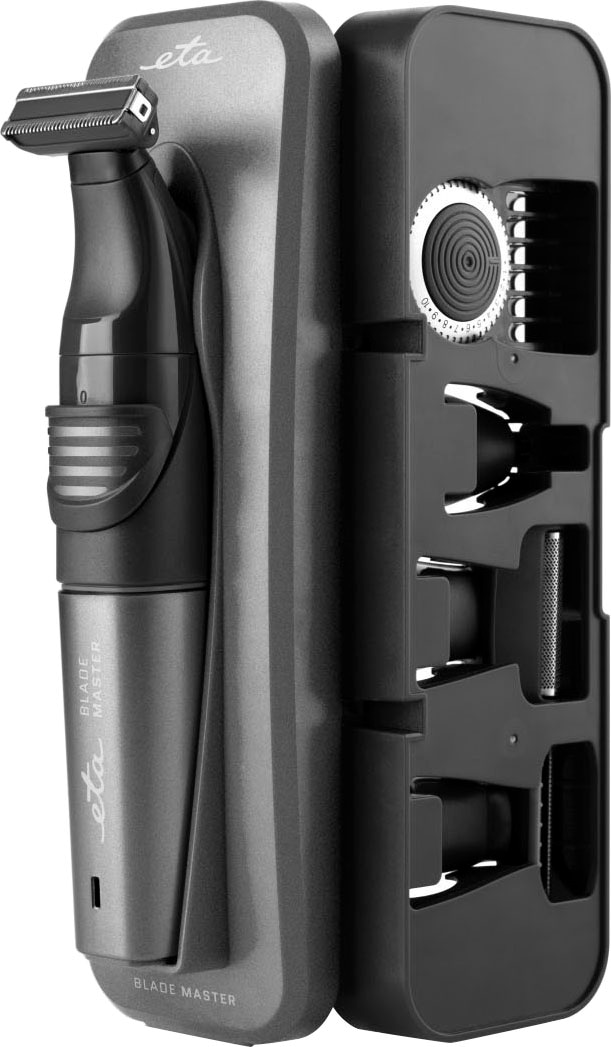 eta Elektrorasierer »Haar- und Bartschneider BladeMaster ETA034190000« 5 Stk. Aufsätze SmartClick-Präzisionstrimmer 5-in1-Multifunktionstrimmer